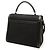 Autre Marque Borsa Cassandra Top Handle Medium in tela nera Saint Laurent Nero - vista 2