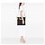 Borsa Tote Verticale Chanel Black CC Canvas Clover Nero - vista 6