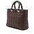 Autre Marque Dior Brown Large Lambskin Cannage Lady Dior Marrone Marrone scuro - vista 2