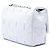 Chanel White Jumbo Lambskin Patchwork Reissue 2.55 Igloo Flap Branco - vista 2