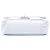 Chanel White Jumbo Lambskin Patchwork Reissue 2.55 Igloo Flap Branco - vista 3