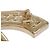 Spilla Chanel Gold CC placcata oro con strass D'oro - vista 9