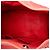 Borsa Tote Chanel Up In The Air in vitello traforato rosso - vista 4