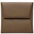 Monedero Hermès Bastia en Epsom Brown Castaño