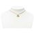 Autre Marque Collana con pendente Dior Gold placcata in oro logo CD D'oro - vista 6