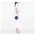 Borsa Chanel Blue CC Patent Round As Earth Bag - vista 6
