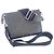 Borsa a tracolla Gucci in pelle di vitello embossed Jumbo GG, nera, piccola Nero - vista 3