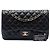 Chanel Black Jumbo Classic Caviar Double Flap Nero - vista 7
