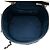 Vanity Necessaire Chanel Blue CC Quilted Denim Trip con catena - vista 4