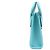 Borsa Satchel Gucci Beige Mini GG Supreme Web Tiger Retro Interlocking G Blu chiaro - vista 8