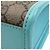 Borsa Satchel Gucci Beige Mini GG Supreme Web Tiger Retro Interlocking G Blu chiaro - vista 9