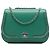 Chanel Green Medium Calfskin Braided Chic Flap Verde