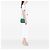 Chanel Green Medium Calfskin Braided Chic Flap Verde - vista 6