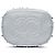 Borsa a secchiello Chanel Silver Small Metallic Chevron Lambskin Stud Wars con coulisse Argento - vista 3