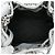 Borsa a secchiello Chanel Silver Small Metallic Chevron Lambskin Stud Wars con coulisse Argento - vista 4