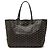 Goyard Black Goyardine Saint Louis PM Nero