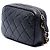 Bolsa Camera Chanel Small em pele de cordeiro acolchoada preta com fivela Preto - vista 2