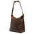 Louis Vuitton Brown Monogram Reverse Dauphine Hobo PM Castaño - vista 2