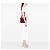 Autre Marque Dior Red Medium Patent Cannage Lady Dior Rosso Bordò - vista 5