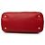Prada Red Vitello Daino Offene Convertible Tote Rot - Ansicht 3