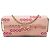 Chanel Pink CC Chocolate Bar Canvas Logo East West Flap Rosa