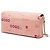 Chanel Pink CC Chocolate Bar Canvas Logo East West Flap Rosa - vista 2