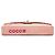 Chanel Pink CC Chocolate Bar Canvas Logo East West Flap Rosa - vista 3
