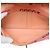 Chanel Pink CC Chocolate Bar Canvas Logo East West Flap Rosa - vista 4