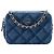 Borsa Camera in denim stampato Blue CC di Chanel