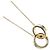 Autre Marque Tiffany & Co. 1837 Interlocking Circle Halskette Golden