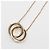 Autre Marque Tiffany & Co. 1837 Interlocking Circle Halskette Golden - Ansicht 3