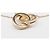 Autre Marque Tiffany & Co. 1837 Interlocking Circle Halskette Golden - Ansicht 4
