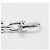 Autre Marque Bracciale Tiffany HardWear Microlink Argento - vista 4