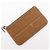 Hermès Cartera larga Hermes Dogon en piel Taurillon Clemence marrón Castaño - vista 16