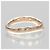 Autre Marque Anel Aliança Open Heart Tiffany & Co. em ouro rosa 18K Dourado - vista 6
