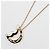 Autre Marque Tiffany & Co. Crescent Moon Halskette Golden - Ansicht 3