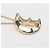 Autre Marque Tiffany & Co. Crescent Moon Halskette Golden - Ansicht 5