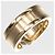 Anello Cartier 2C in Oro Giallo 18K D'oro - vista 8