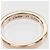 Anello Cartier C de inciso in oro rosa 18K D'oro - vista 4