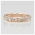 Anello Cartier C de inciso in oro rosa 18K D'oro - vista 6