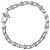 Autre Marque Bracciale Tiffany HardWear a maglie piccole Argento