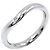 Autre Marque Tiffany & Co. Platinum 950 Gebogener Ring Silber
