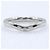 Autre Marque Tiffany & Co. Platinum 950 Gebogener Ring Silber - Ansicht 5