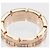 Anello Cartier Tank Française in oro rosa 18K D'oro - vista 4