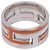 Ring Hermès Anello Hermes Move Ash Band Argento Arancione - vista 5