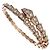 Bulgari Bvlgari Serpenti Viper Bracciale in Oro Rosa e Diamanti D'oro - vista 2
