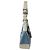 Borsa Coach Soho One-Shoulder in pelle azzurra Blu chiaro - vista 4