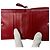 Cartera bi-fold de Valentino Garavani para mujer Blanco Roja - vista 6