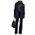 R13 Oversized Punk Rowing Blazer Black Grey Paisley Schwarz Grau - Ansicht 2