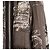 Hermès Jean Paul Gaultier Strickjacke Maxi Cardigan 2006 Braun Schwarz Grau Roh - Ansicht 7